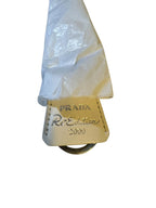 Borsa Prada Re-Edition 2000 in Tessuto Spugna (Terry Cloth) – Bianco / Nero